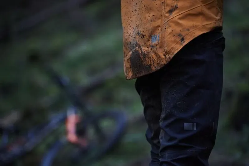 Madison DTE 3-Layer Men's Waterproof Jacket in Mango Orange-3